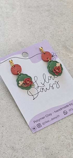 Polymer Clay Earring - LD407