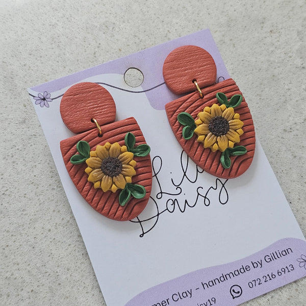 Polymer Clay Earring - LD388