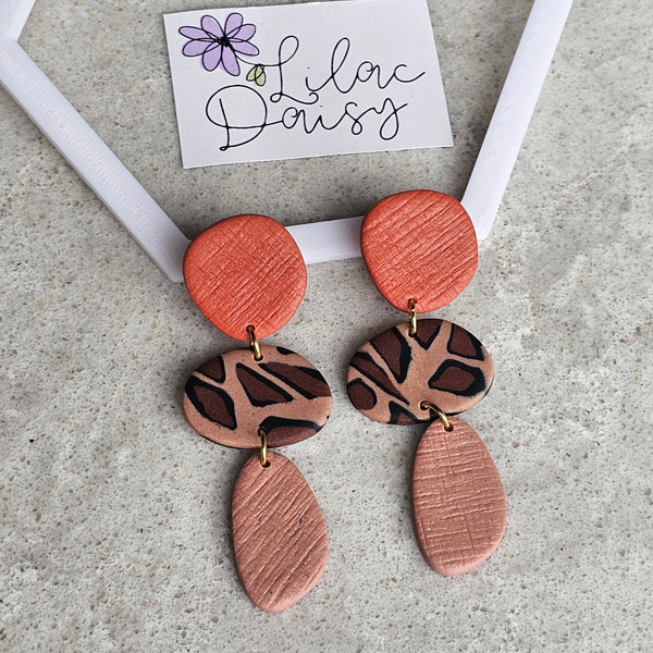 Polymer Clay Earring - LD646