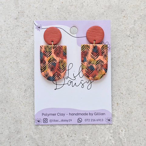 Polymer Clay Earring - LD426