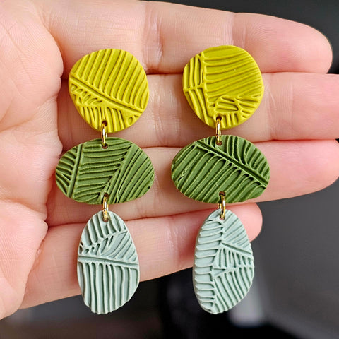 Polymer Clay Earring - LD667