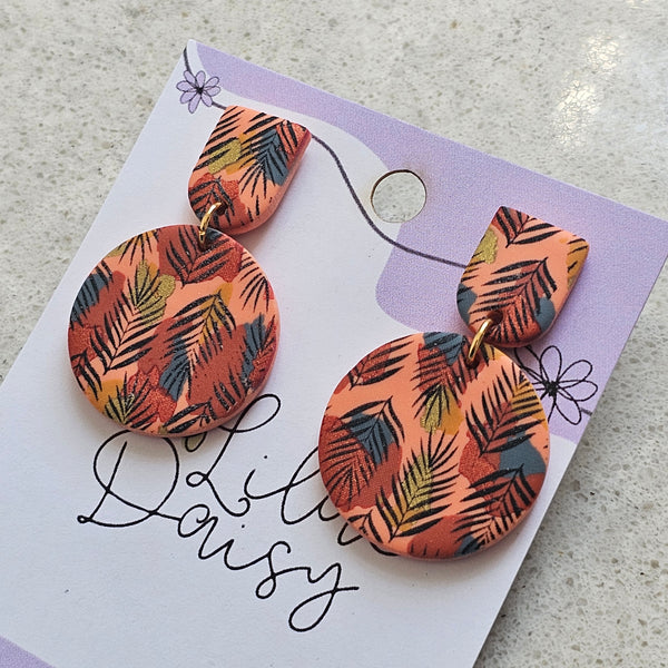 Polymer Clay Earring - LD423