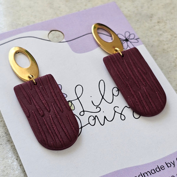 Polymer Clay Earring - LD337