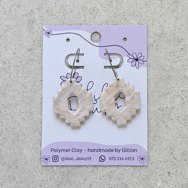 Polymer Clay Earring - LD358