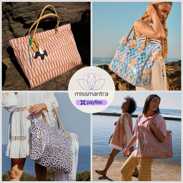 Utility Shopper Bag - Nomad Stripe - Pitch