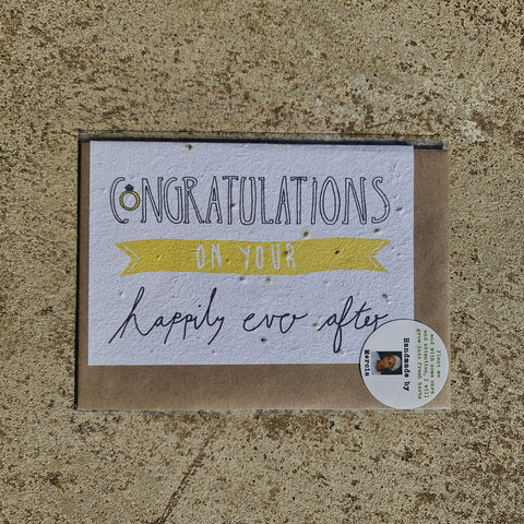 Happily Ever After - Growing Paper Greeting Card