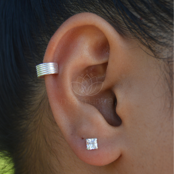 Sterling Silver Ear Cuff - Style 2