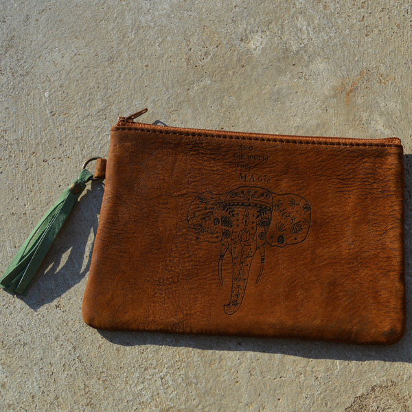 Show the World your magic - Leather pouch