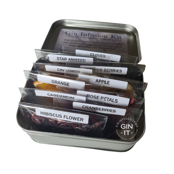 Gin Infusion Kit 5 - (10 Ingredients)