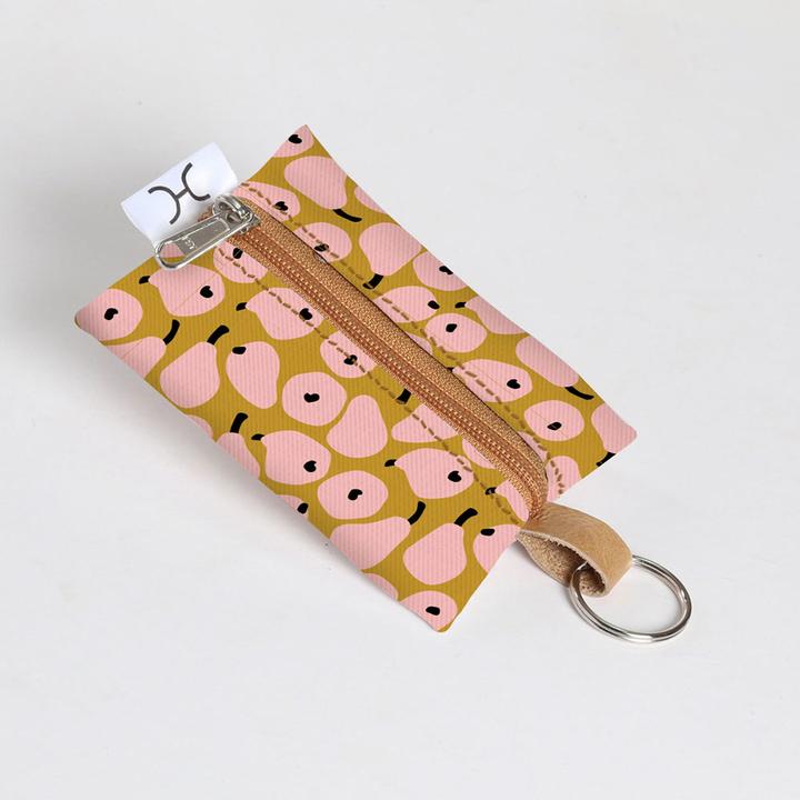 Key Ring Laminated Fabric - Gerry Pear - Bloom