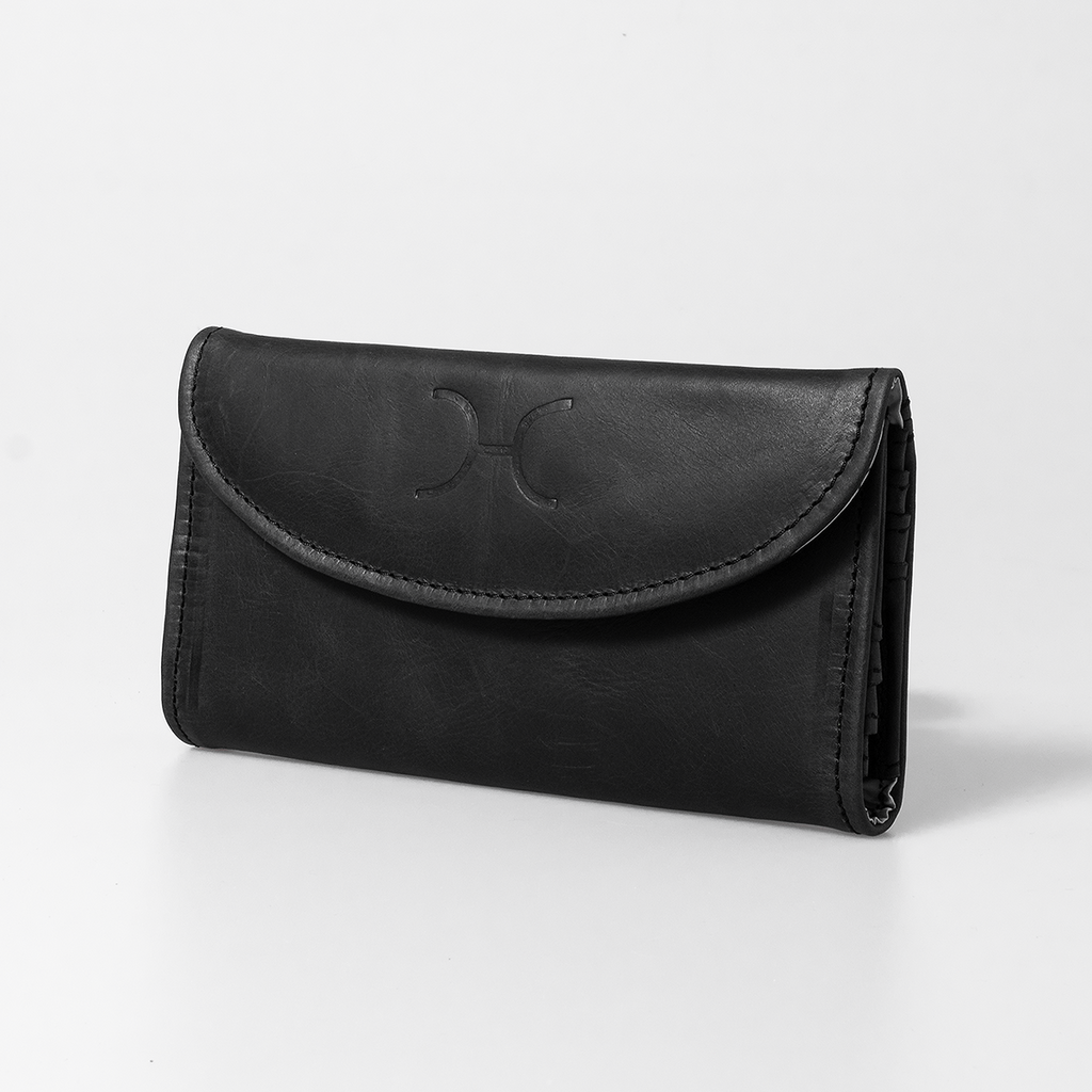 Ladies Leather Wallet - Black